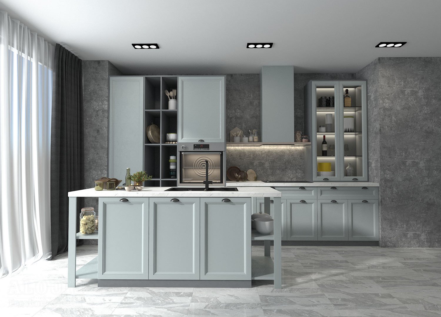 Tủ bếp đẹp GIA TRƯỜNG AN chuyên thi công tủ bếp đẹp