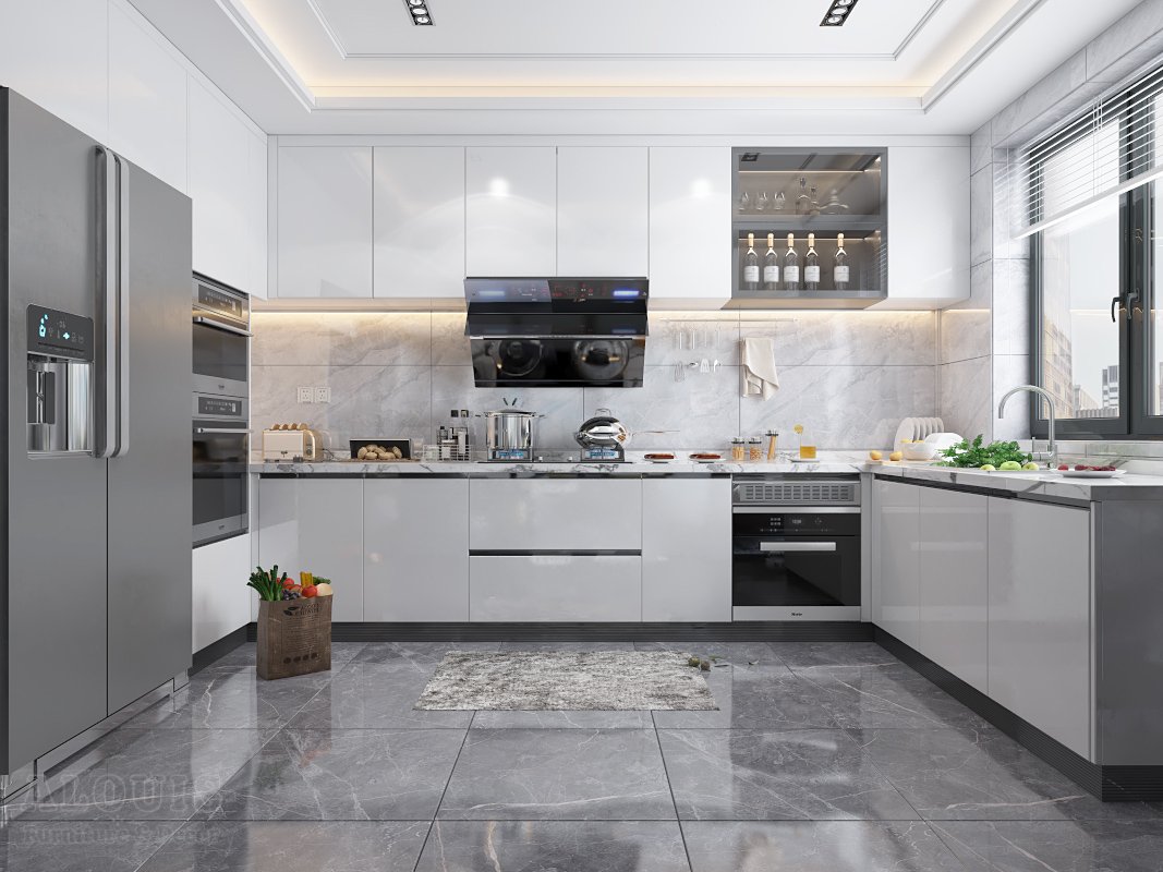 Tủ bếp đẹp GIA TRƯỜNG AN chuyên thi công tủ bếp đẹp