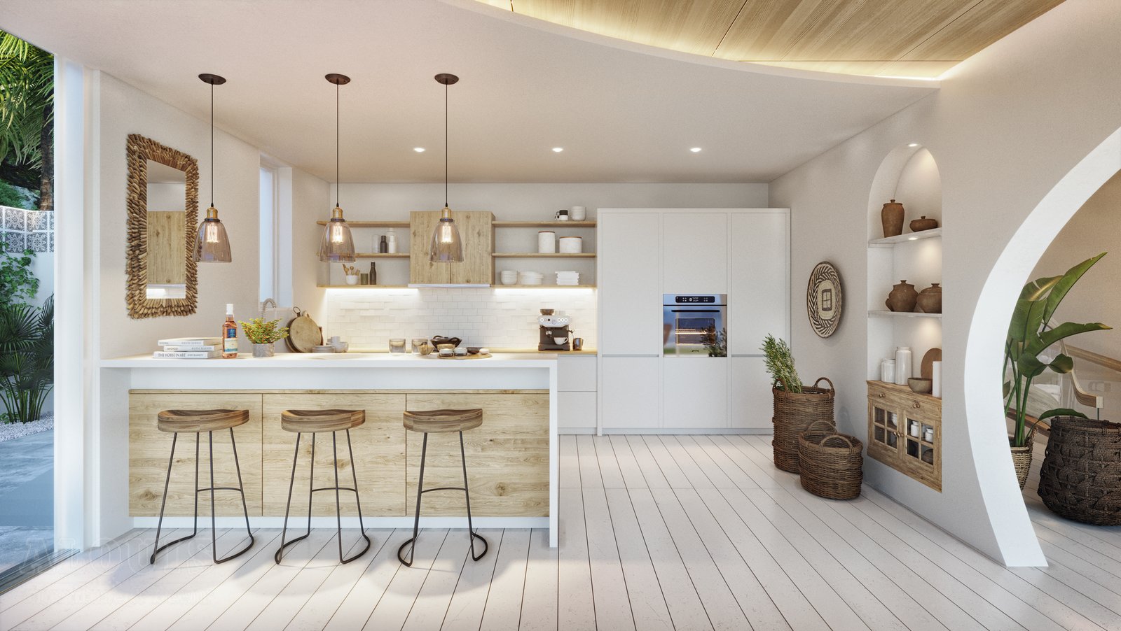 Tủ bếp đẹp GIA TRƯỜNG AN chuyên thi công tủ bếp đẹp