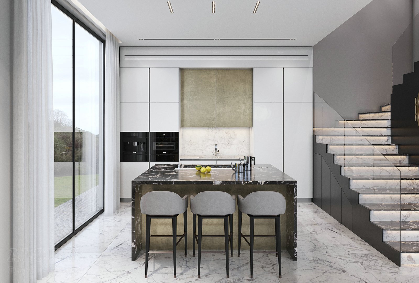 Tủ bếp đẹp GIA TRƯỜNG AN chuyên thi công tủ bếp đẹp