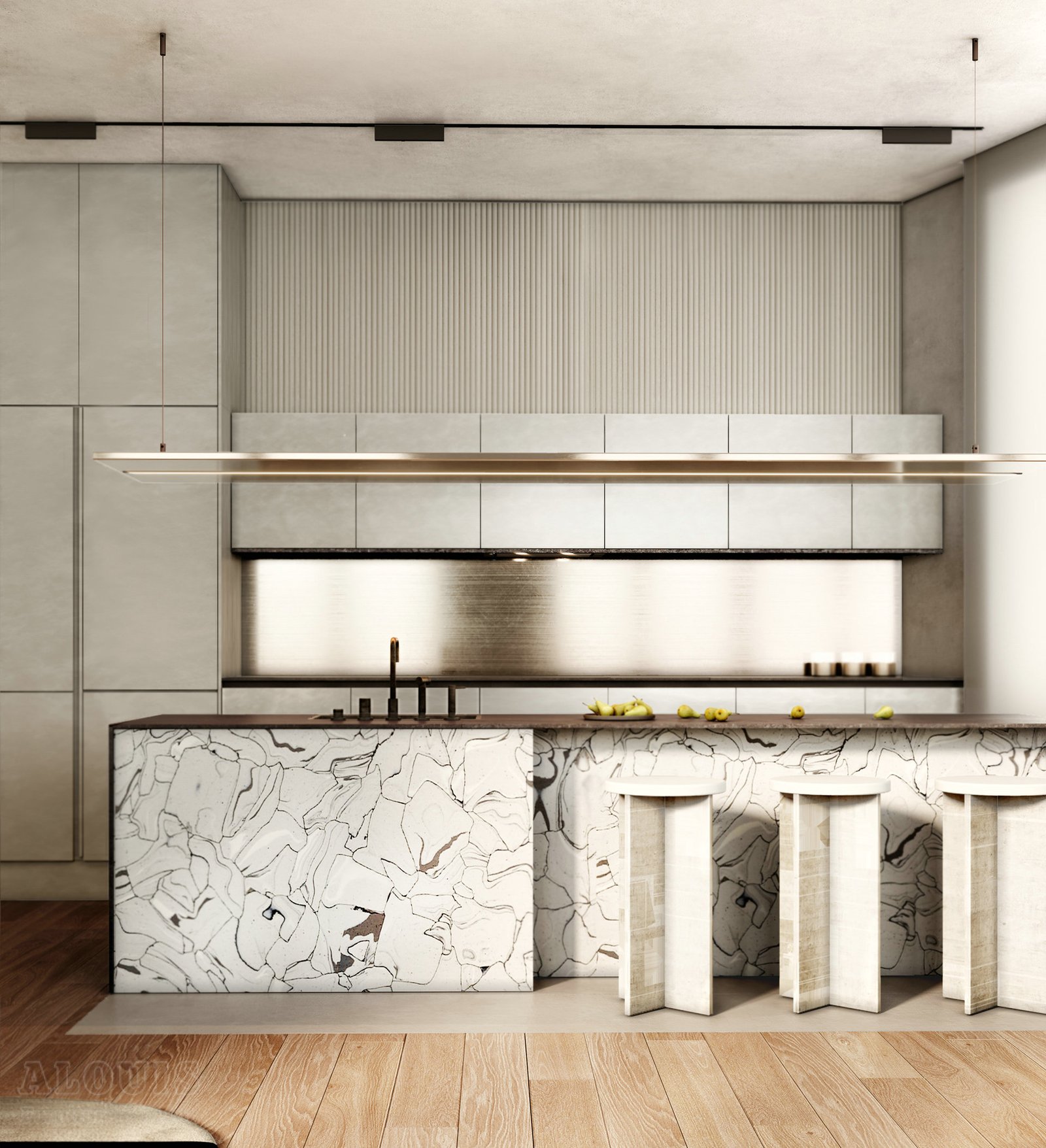 Tủ bếp đẹp GIA TRƯỜNG AN chuyên thi công tủ bếp đẹp