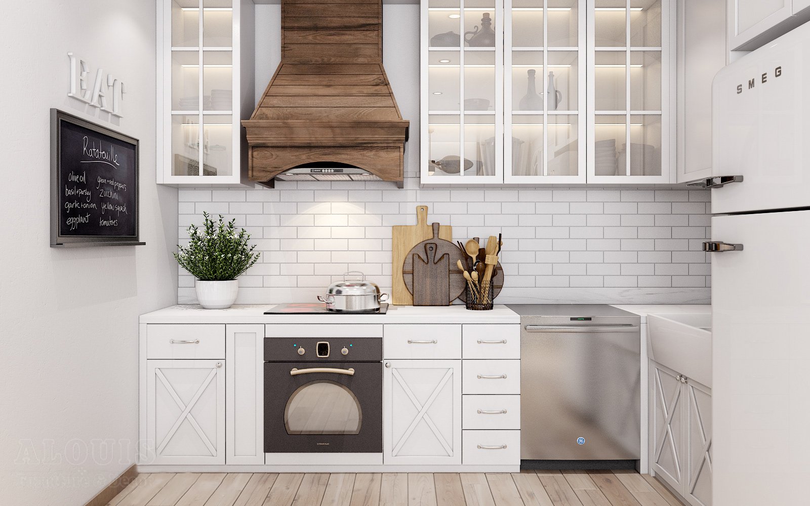 Tủ bếp đẹp GIA TRƯỜNG AN chuyên thi công tủ bếp đẹp