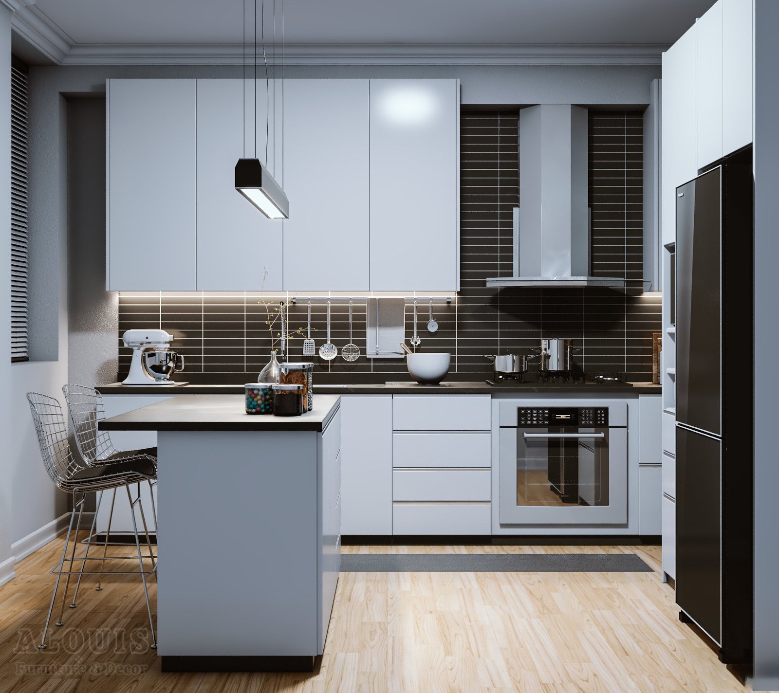 Tủ bếp đẹp GIA TRƯỜNG AN chuyên thi công tủ bếp đẹp