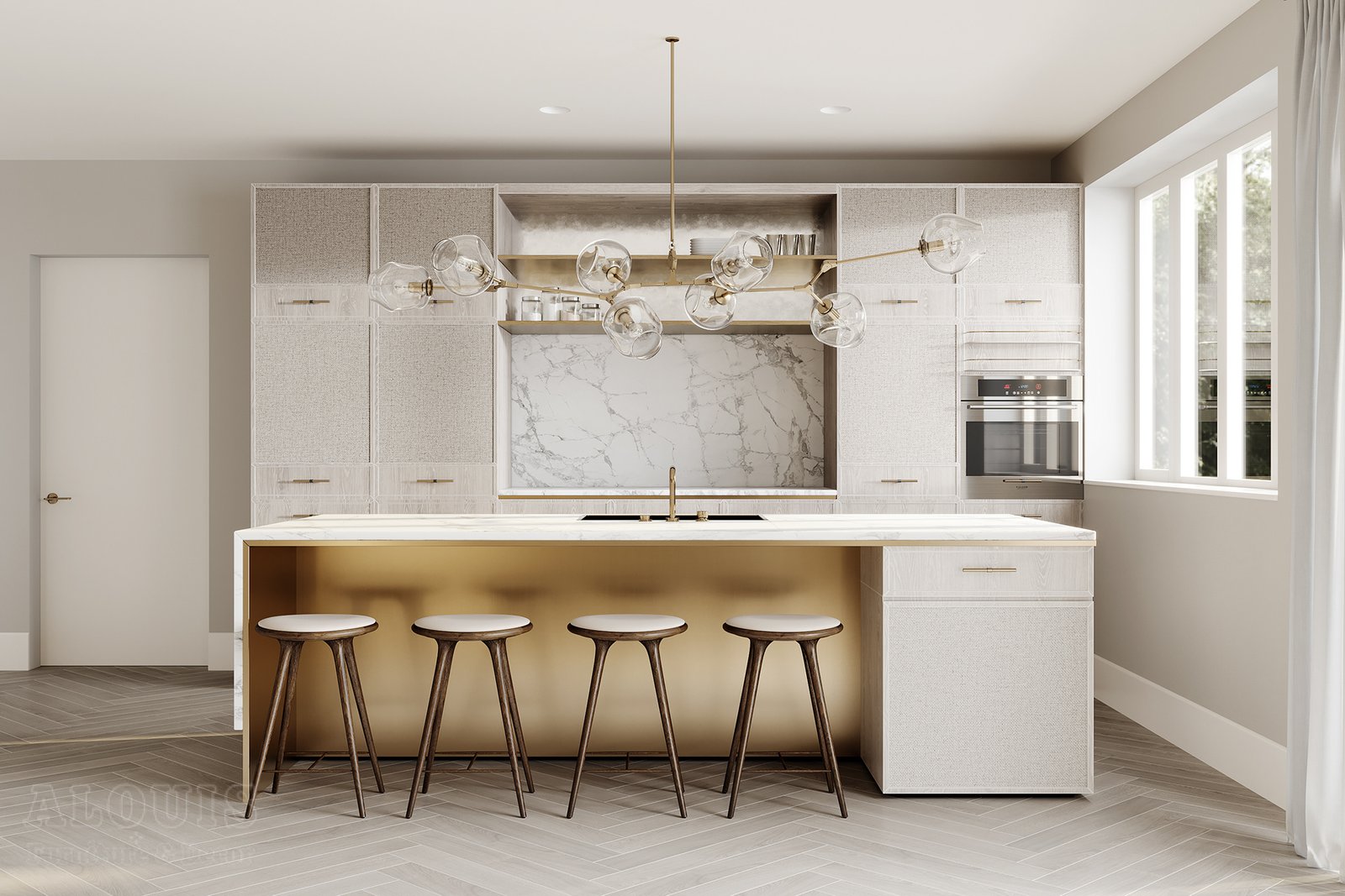 Tủ bếp đẹp GIA TRƯỜNG AN chuyên thi công tủ bếp đẹp