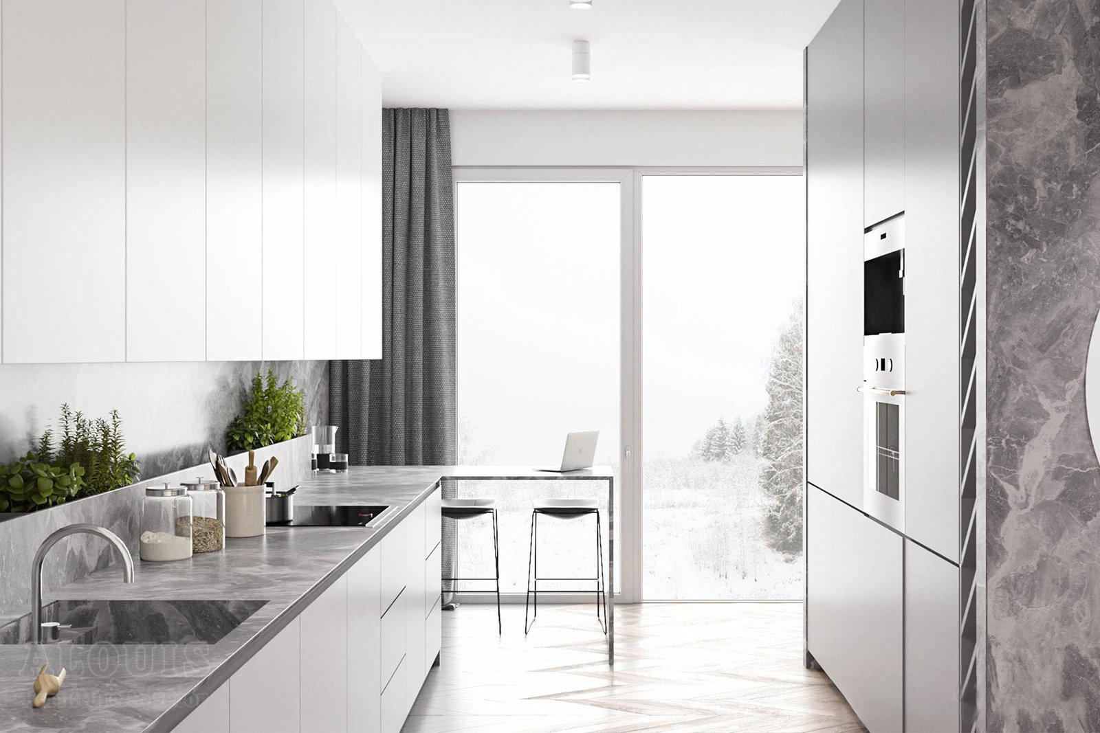 Tủ bếp đẹp GIA TRƯỜNG AN chuyên thi công tủ bếp đẹp