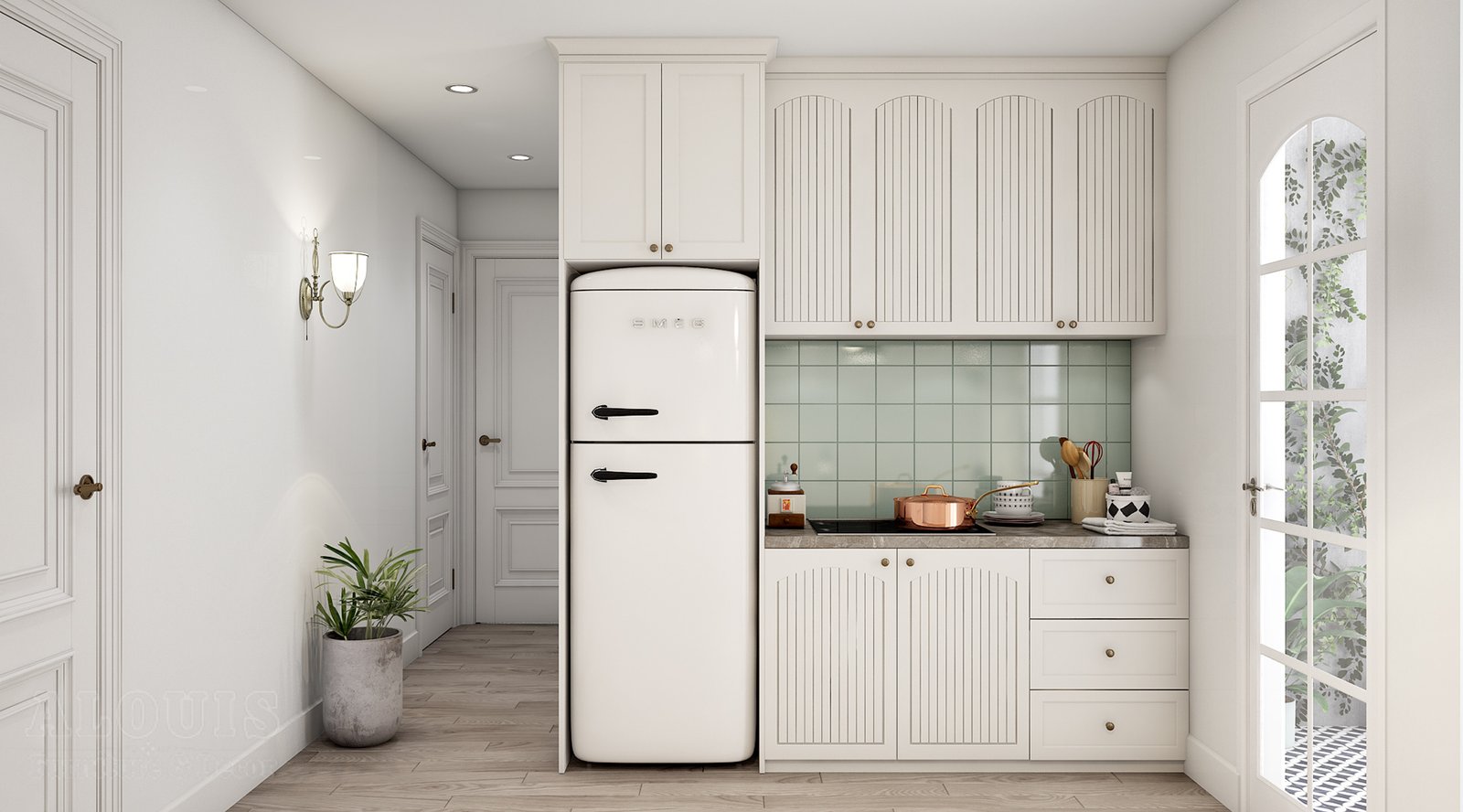 Tủ bếp đẹp GIA TRƯỜNG AN chuyên thi công tủ bếp đẹp