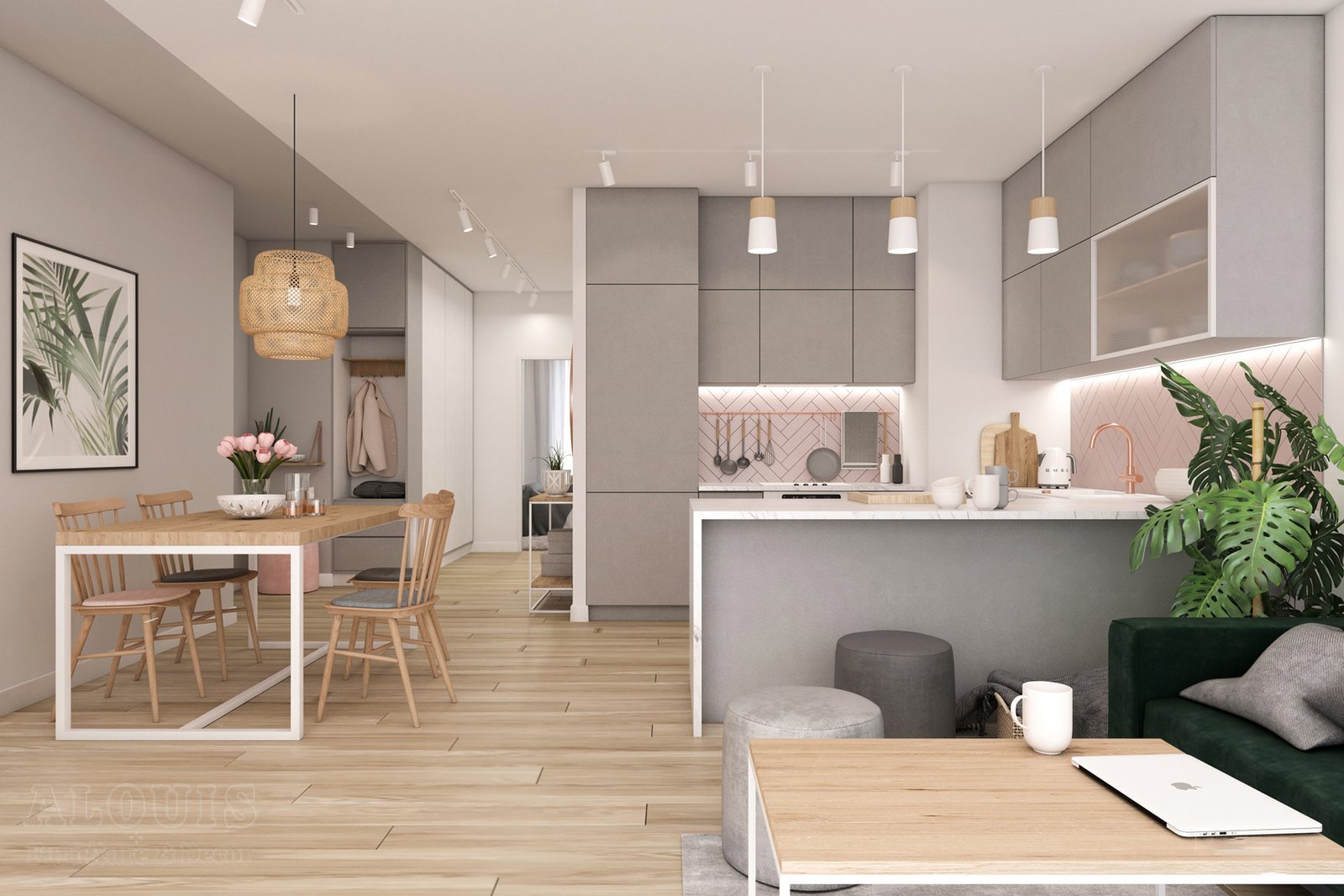 Tủ bếp đẹp GIA TRƯỜNG AN chuyên thi công tủ bếp đẹp