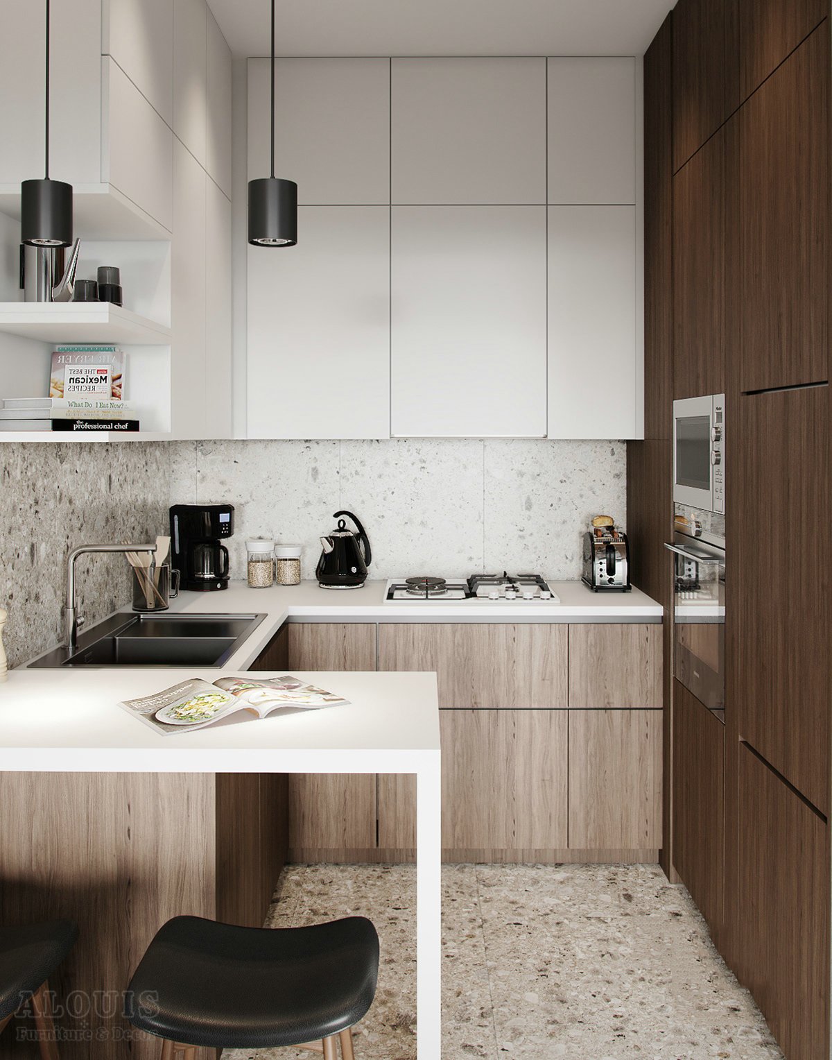 Tủ bếp đẹp GIA TRƯỜNG AN chuyên thi công tủ bếp đẹp