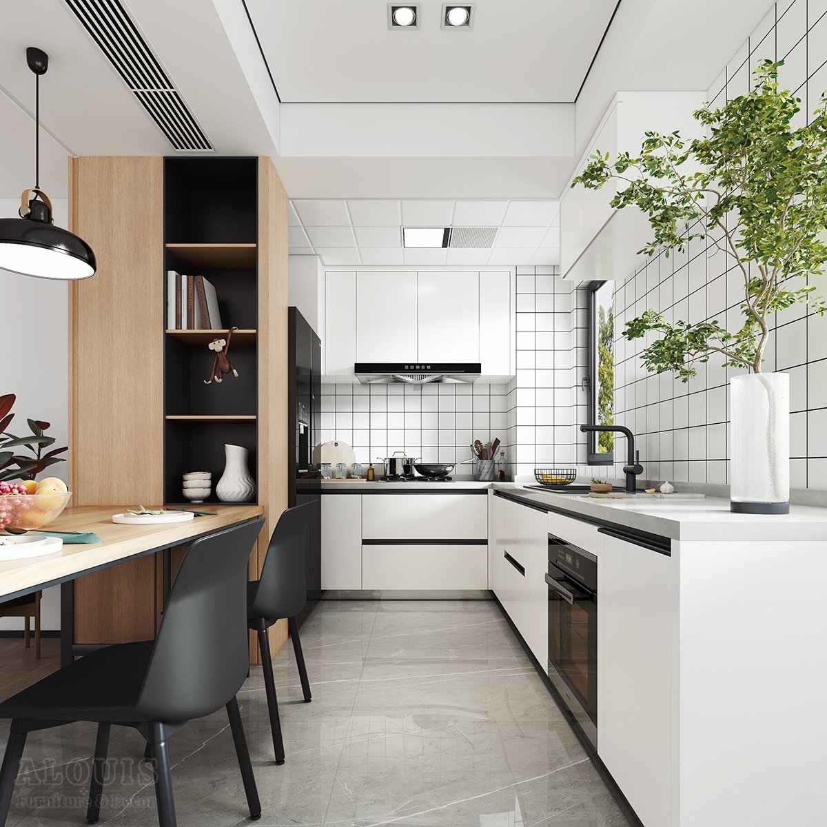 Tủ bếp đẹp GIA TRƯỜNG AN chuyên thi công tủ bếp đẹp