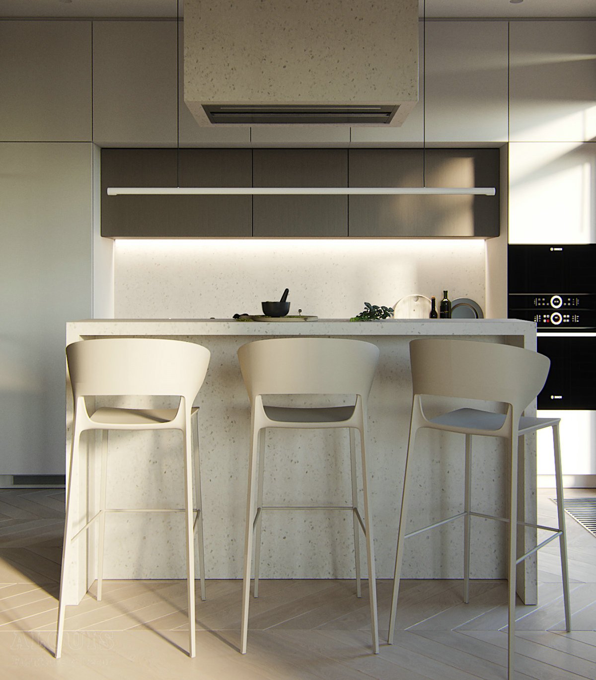 Tủ bếp đẹp GIA TRƯỜNG AN chuyên thi công tủ bếp đẹp