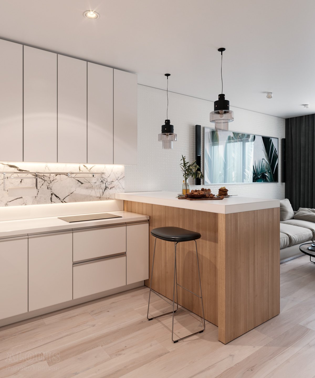 Tủ bếp đẹp GIA TRƯỜNG AN chuyên thi công tủ bếp đẹp