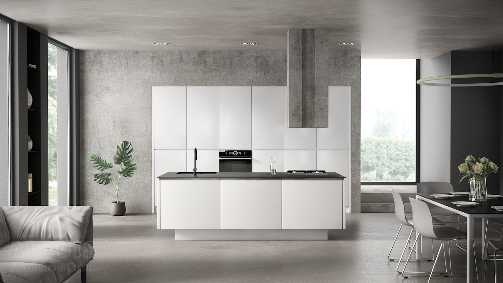 Tủ bếp đẹp GIA TRƯỜNG AN chuyên thi công tủ bếp đẹp