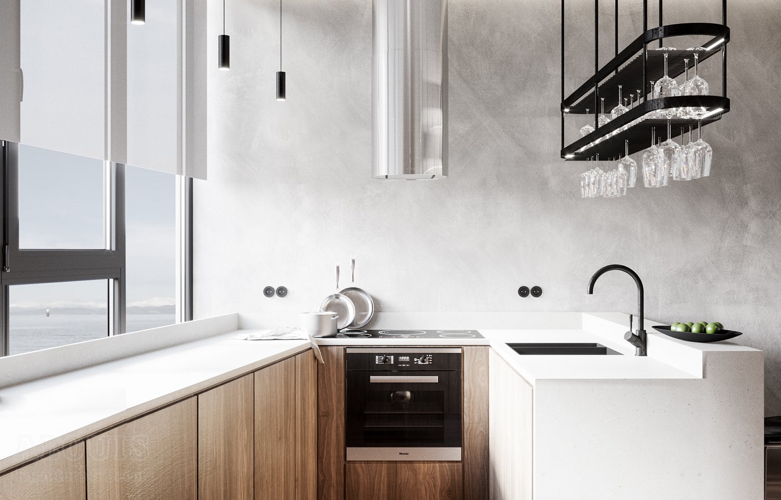 Tủ bếp đẹp GIA TRƯỜNG AN chuyên thi công tủ bếp đẹp