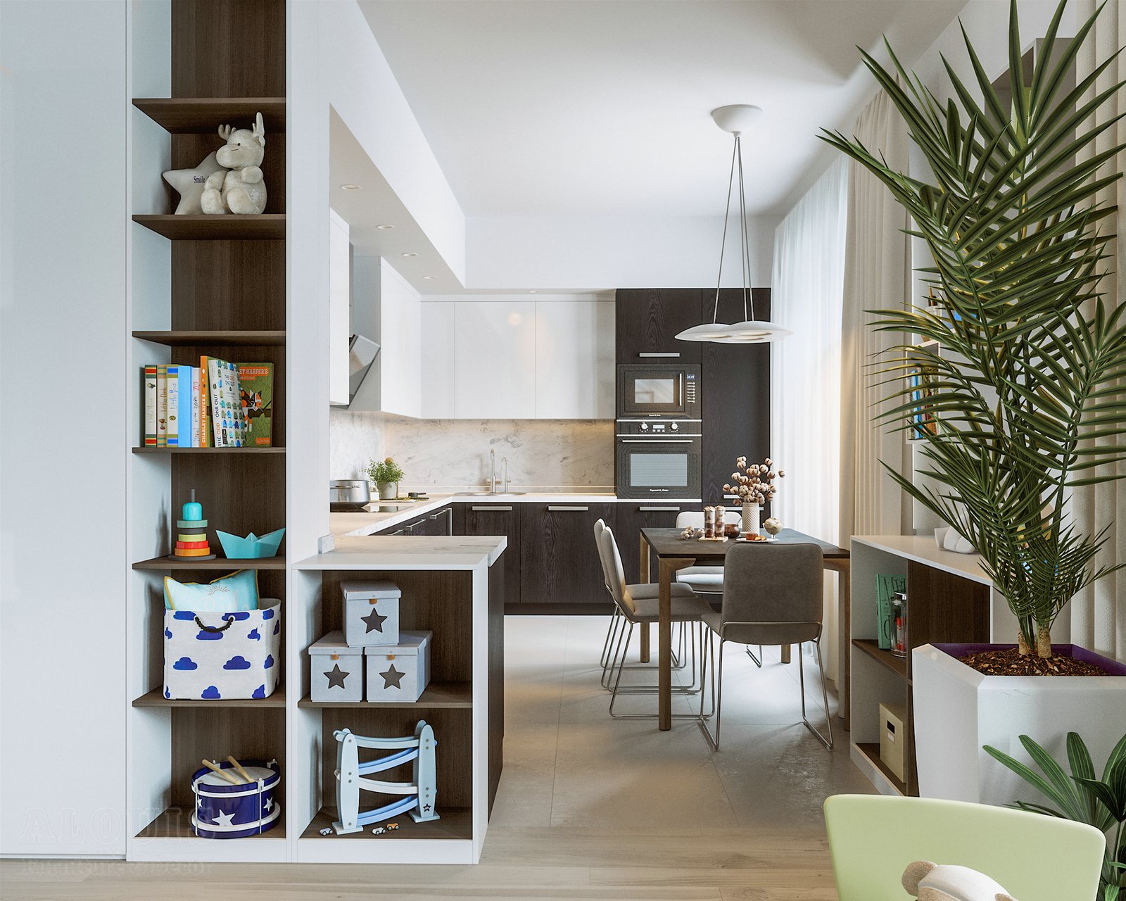 Tủ bếp đẹp GIA TRƯỜNG AN chuyên thi công tủ bếp đẹp