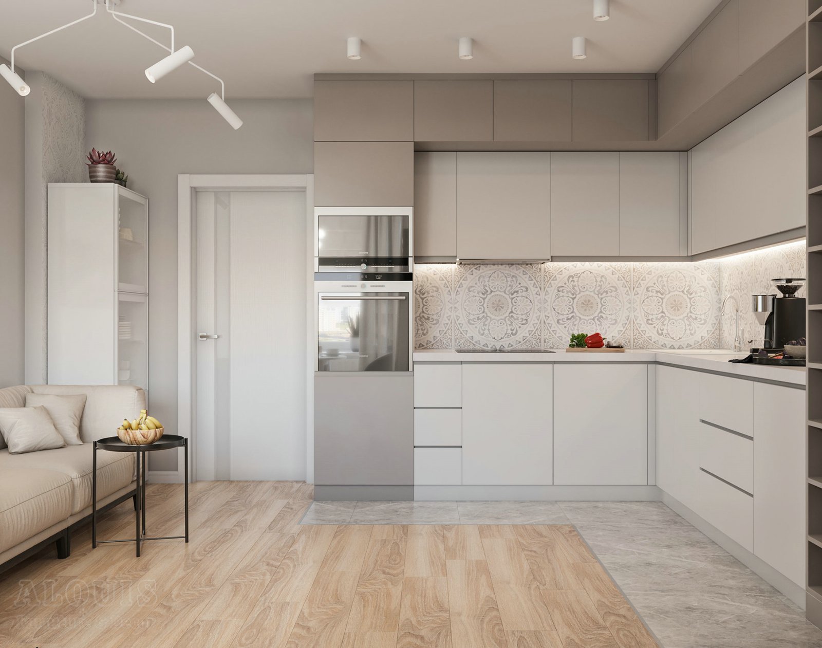 Tủ bếp đẹp GIA TRƯỜNG AN chuyên thi công tủ bếp đẹp