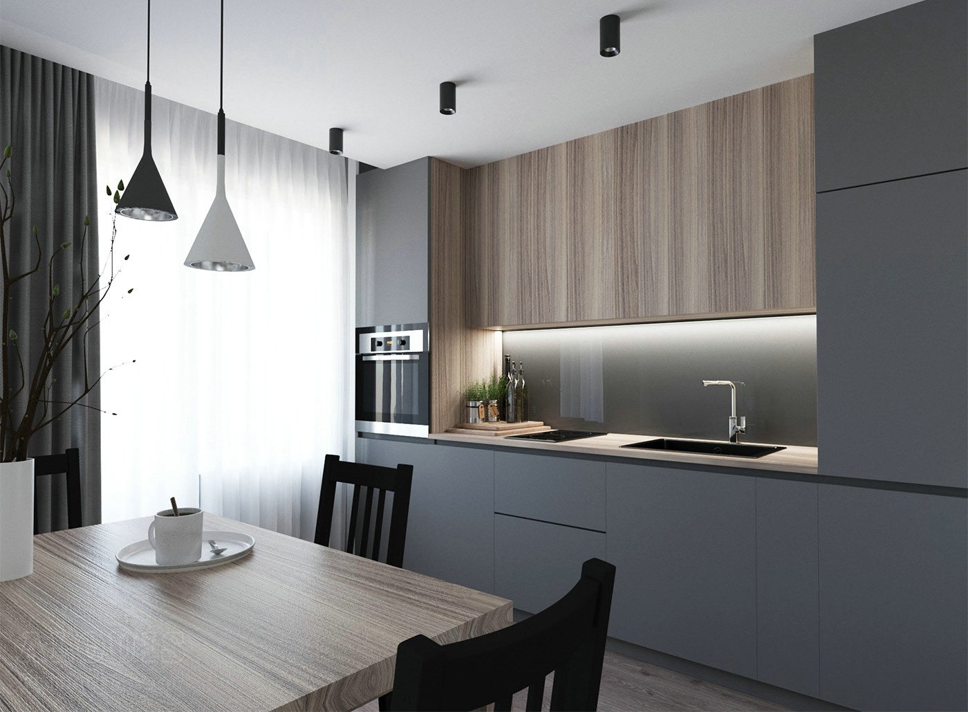 Tủ bếp đẹp GIA TRƯỜNG AN chuyên thi công tủ bếp đẹp