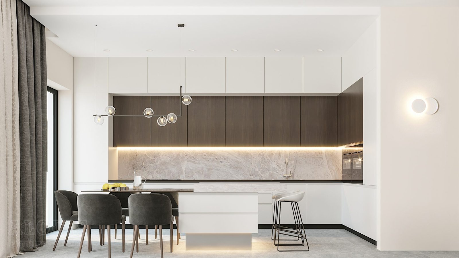 Tủ bếp đẹp GIA TRƯỜNG AN chuyên thi công tủ bếp đẹp