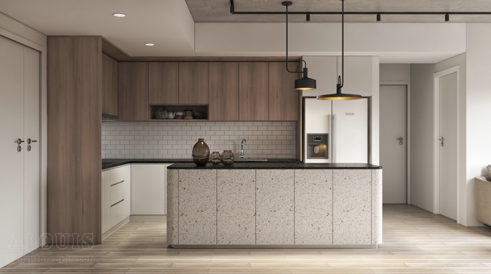 Tủ bếp đẹp GIA TRƯỜNG AN chuyên thi công tủ bếp đẹp