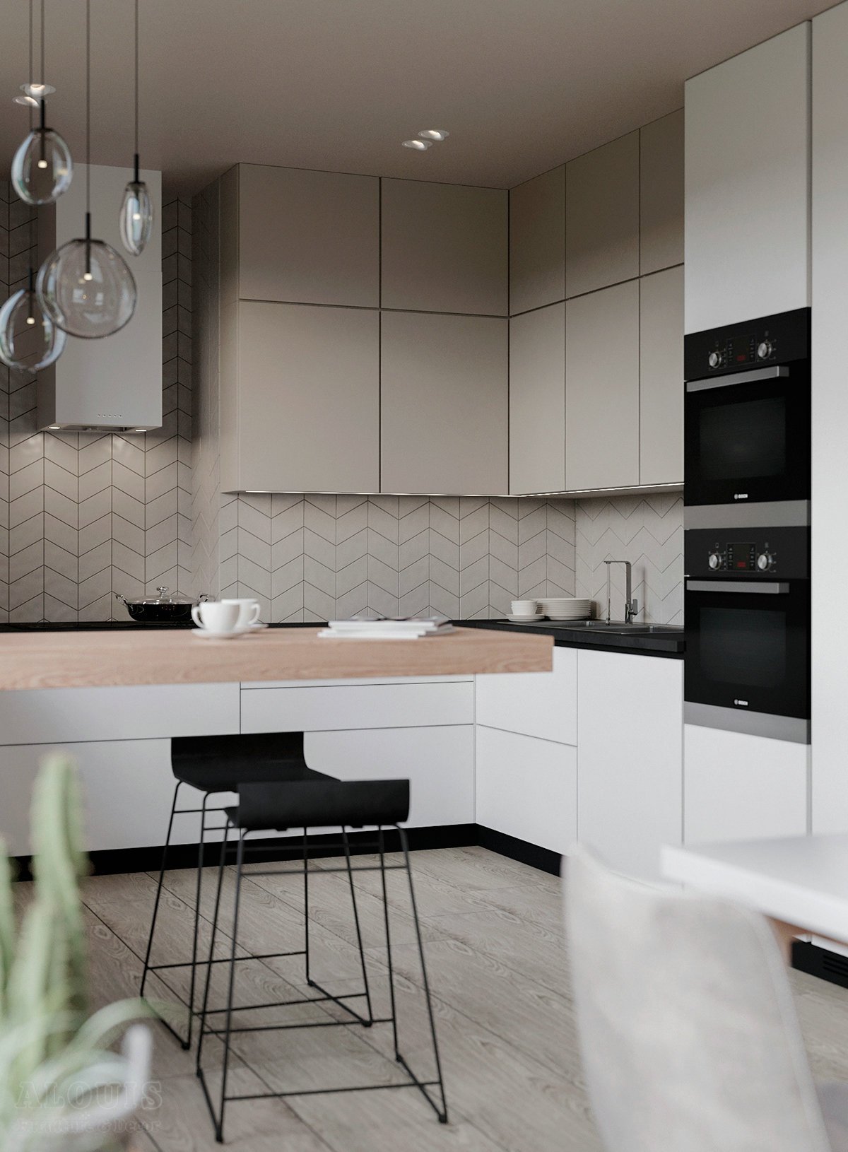 Tủ bếp đẹp GIA TRƯỜNG AN chuyên thi công tủ bếp đẹp