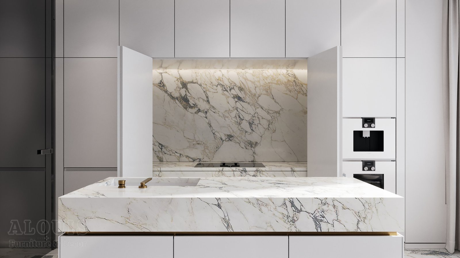 Tủ bếp đẹp GIA TRƯỜNG AN chuyên thi công tủ bếp đẹp