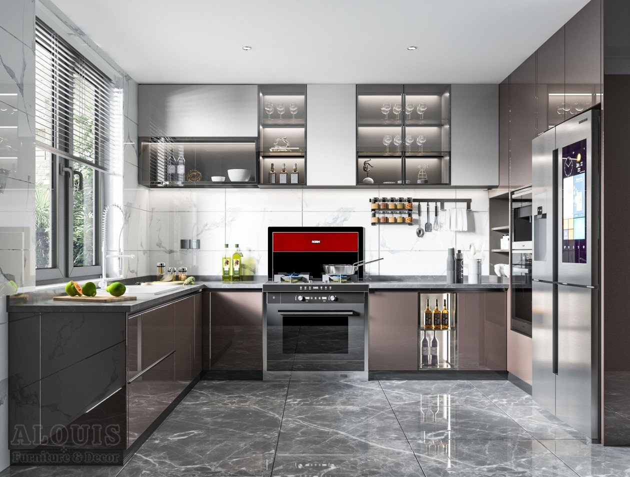 Tủ bếp đẹp GIA TRƯỜNG AN chuyên thi công tủ bếp đẹp