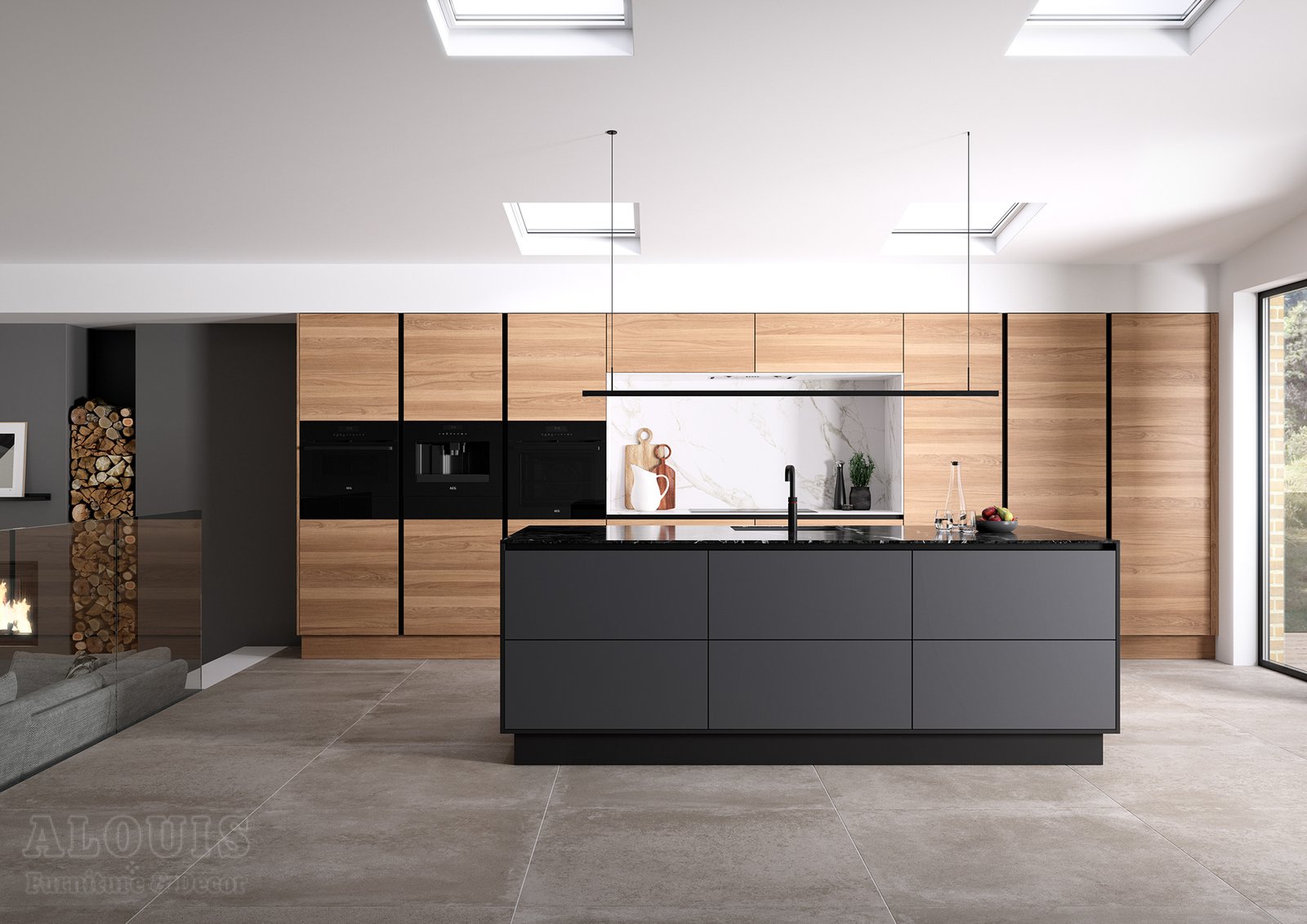 Tủ bếp đẹp GIA TRƯỜNG AN chuyên thi công tủ bếp đẹp