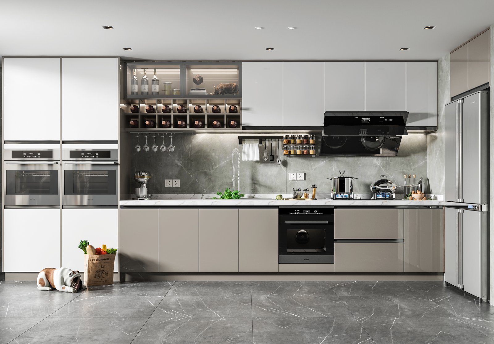 Tủ bếp đẹp GIA TRƯỜNG AN chuyên thi công tủ bếp đẹp