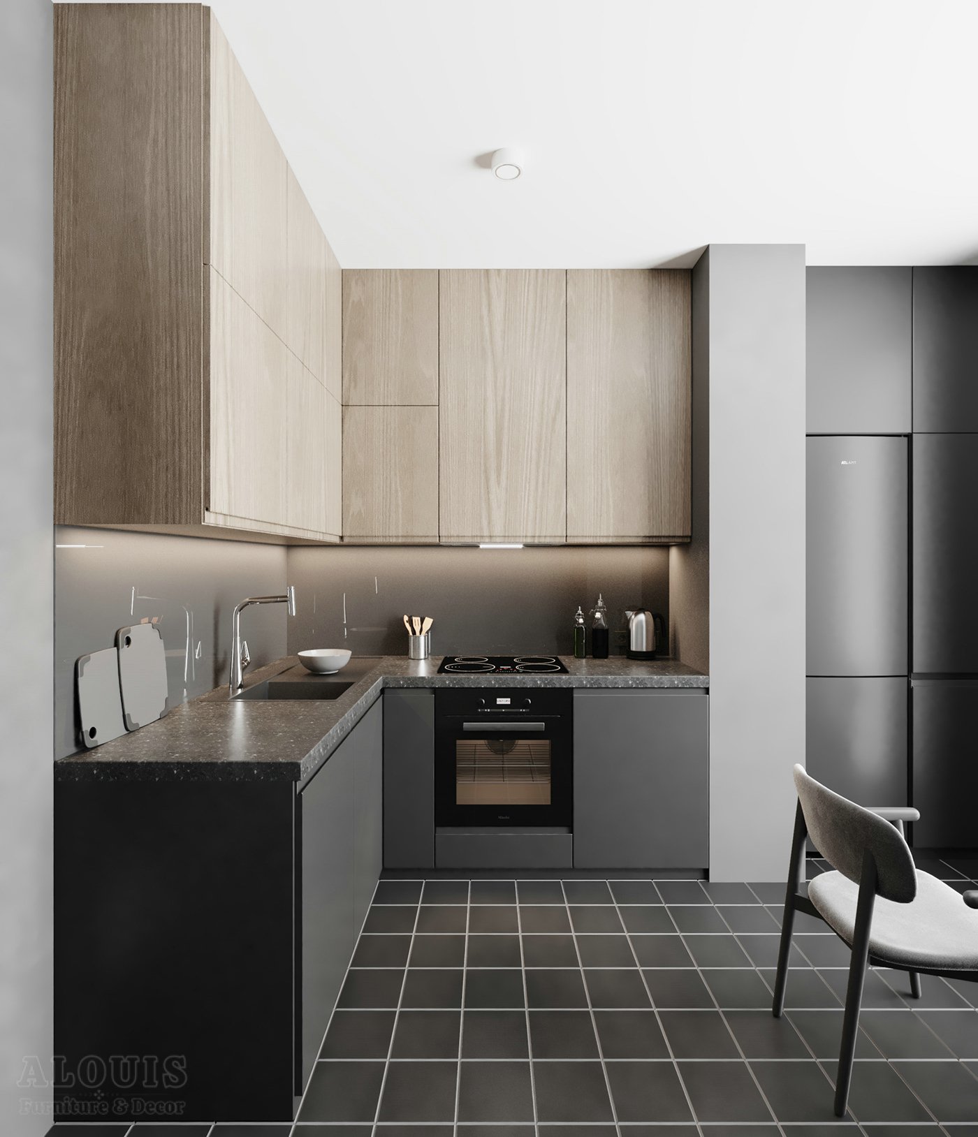 Tủ bếp đẹp GIA TRƯỜNG AN chuyên thi công tủ bếp đẹp