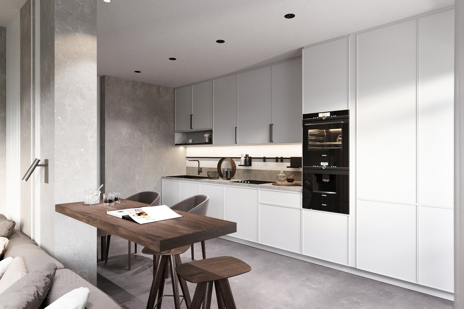 Tủ bếp đẹp GIA TRƯỜNG AN chuyên thi công tủ bếp đẹp