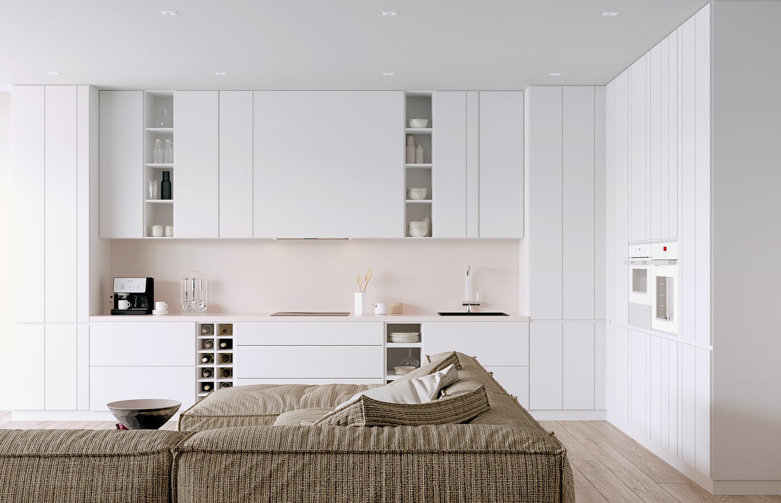 Tủ bếp đẹp GIA TRƯỜNG AN chuyên thi công tủ bếp đẹp