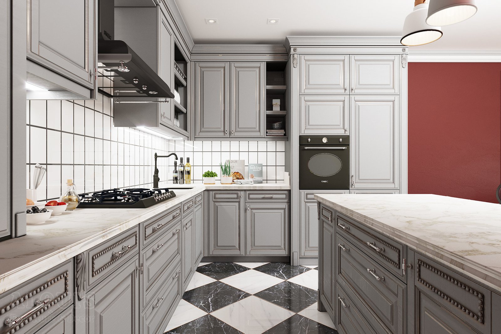 Tủ bếp đẹp GIA TRƯỜNG AN chuyên thi công tủ bếp đẹp