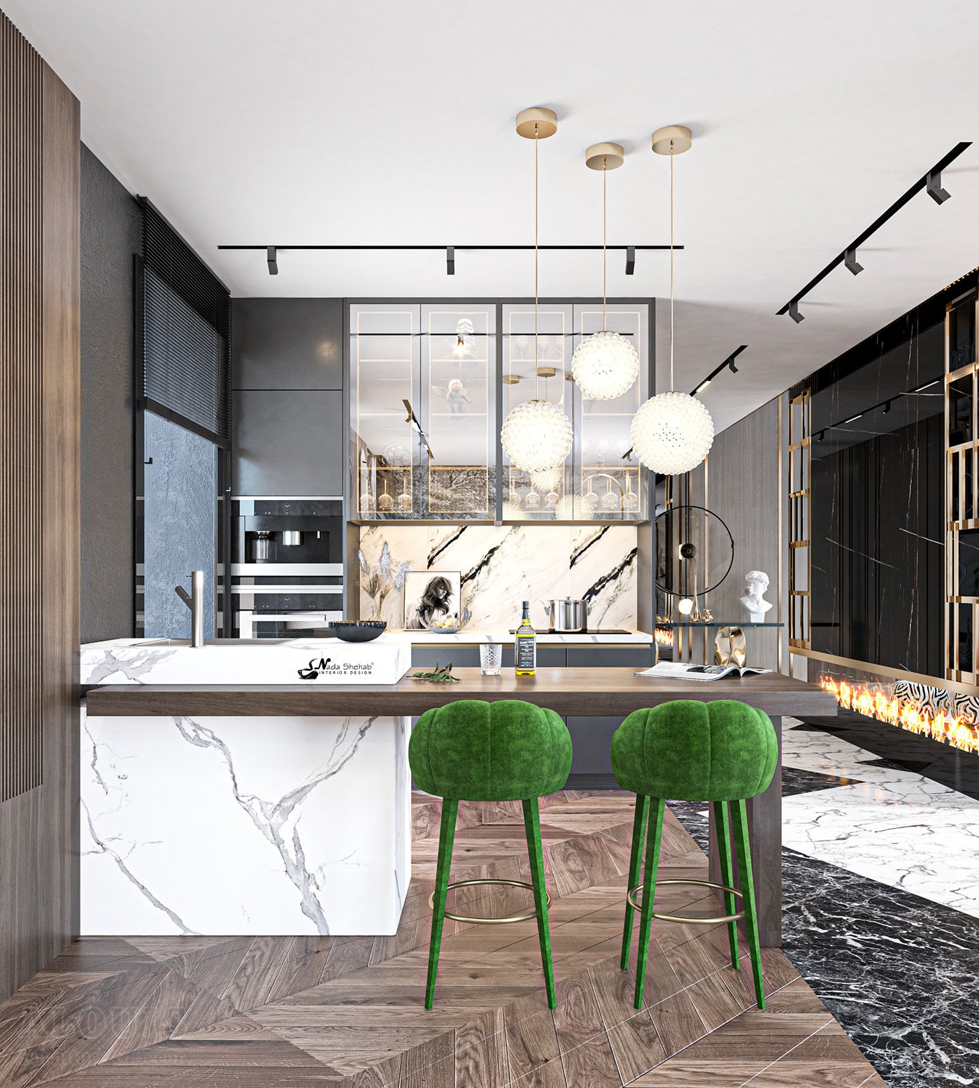 Tủ bếp đẹp GIA TRƯỜNG AN chuyên thi công tủ bếp đẹp