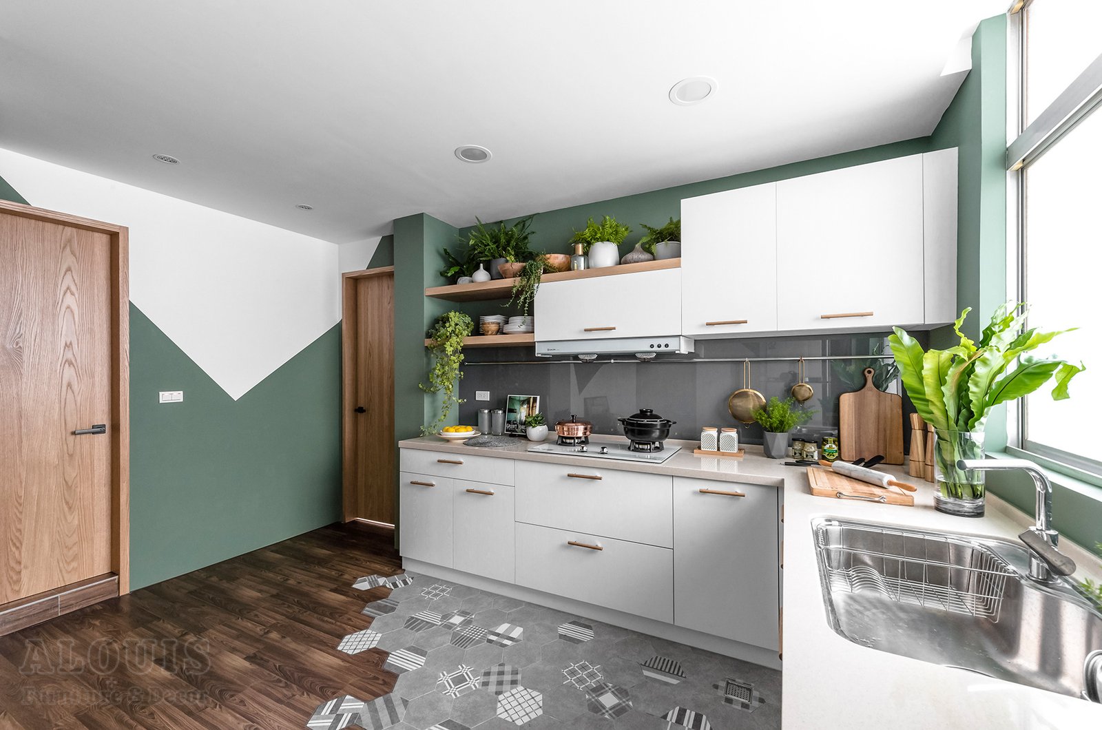 Tủ bếp đẹp GIA TRƯỜNG AN chuyên thi công tủ bếp đẹp