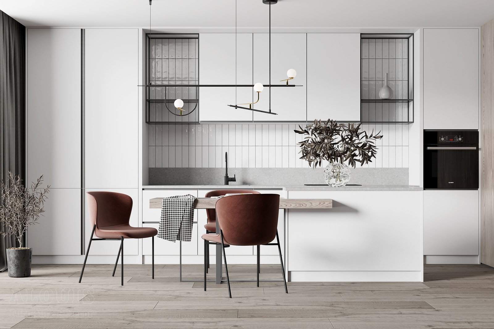 Tủ bếp đẹp GIA TRƯỜNG AN chuyên thi công tủ bếp đẹp