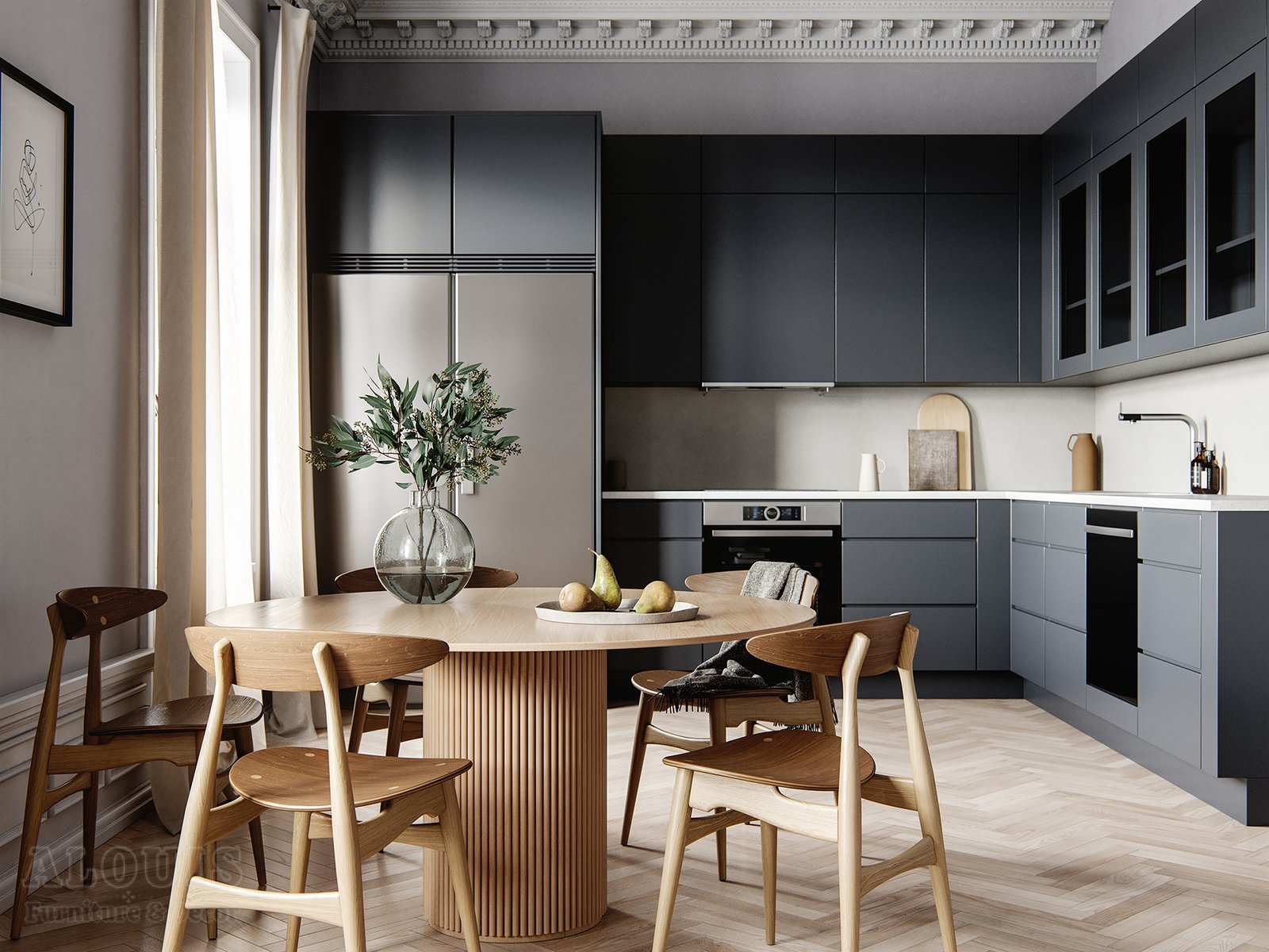 Tủ bếp đẹp GIA TRƯỜNG AN chuyên thi công tủ bếp đẹp