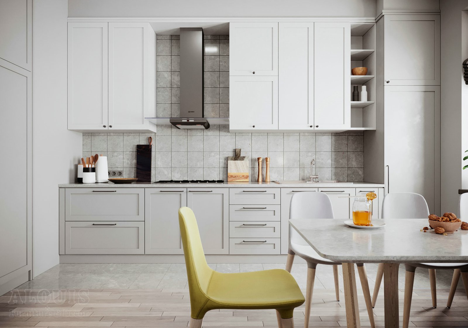 Tủ bếp đẹp GIA TRƯỜNG AN chuyên thi công tủ bếp đẹp