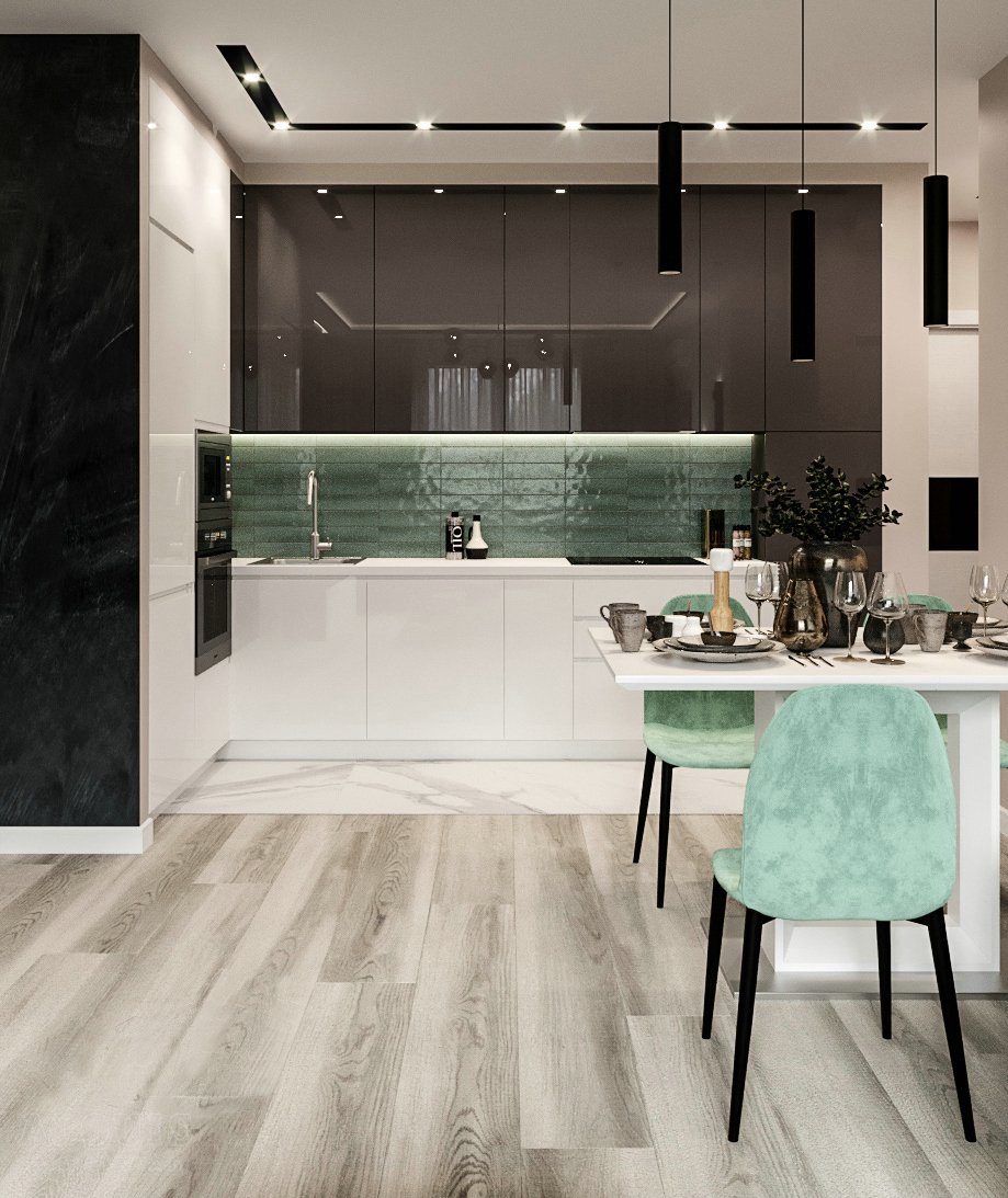 Tủ bếp đẹp GIA TRƯỜNG AN chuyên thi công tủ bếp đẹp