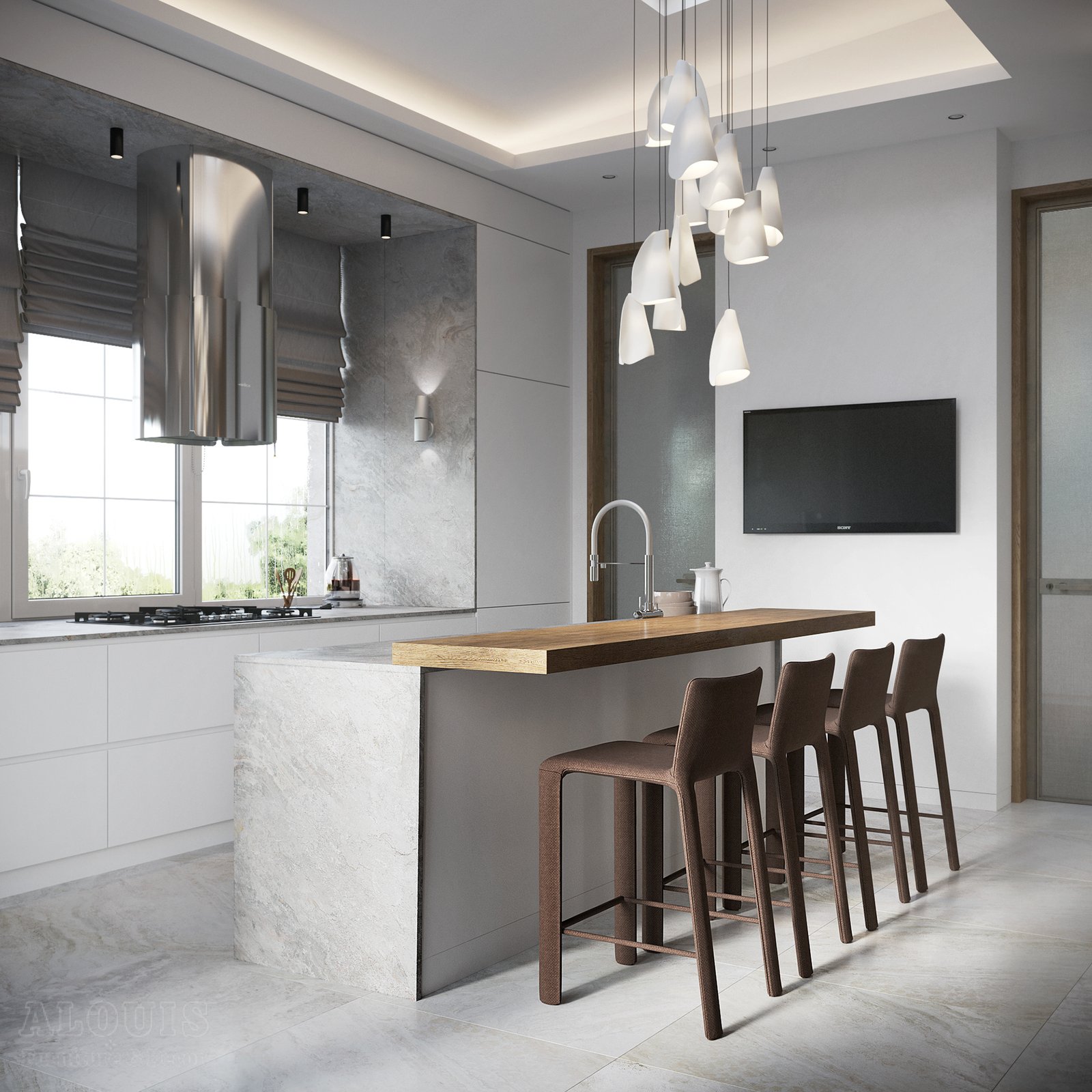 Tủ bếp đẹp GIA TRƯỜNG AN chuyên thi công tủ bếp đẹp