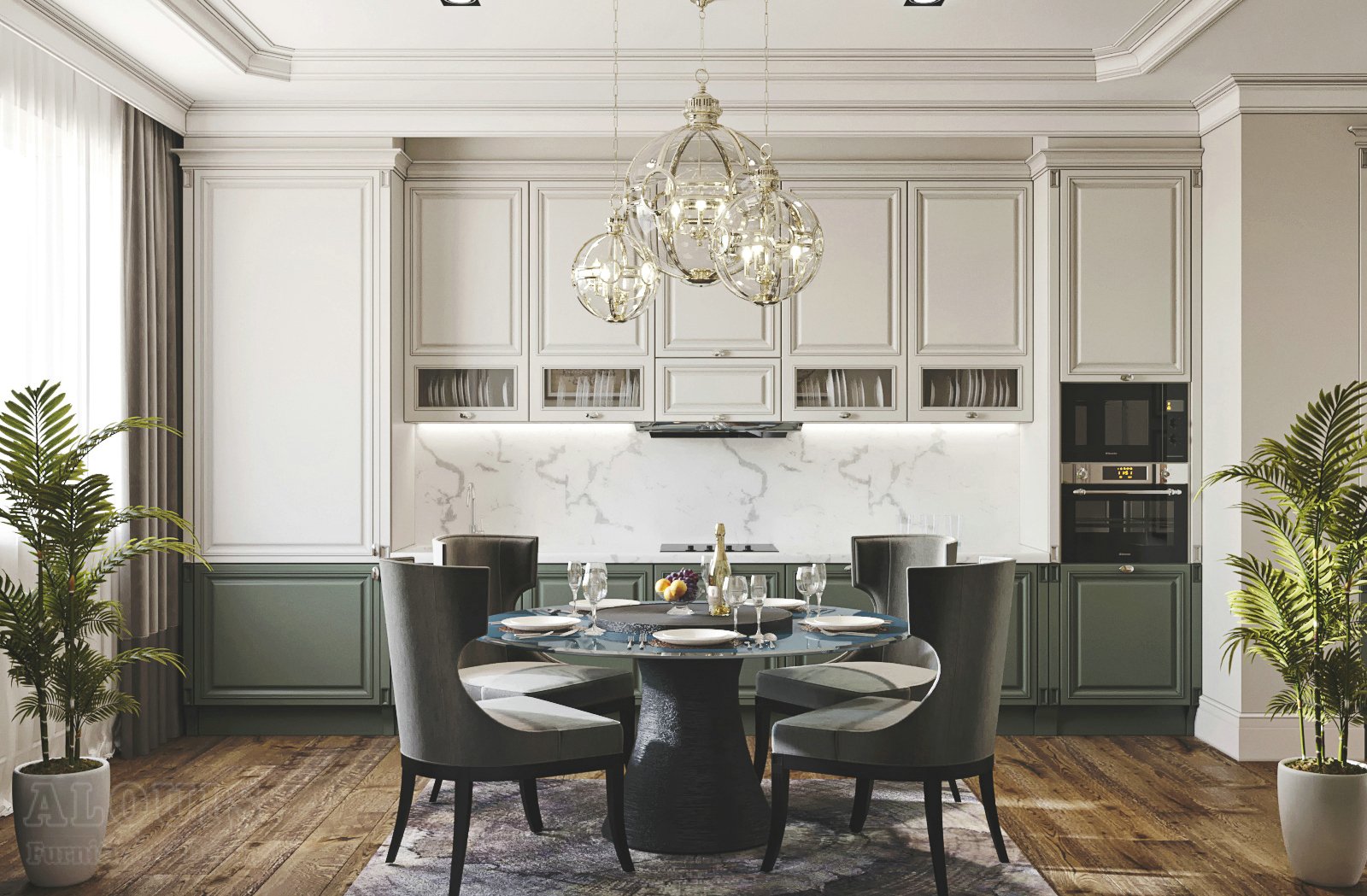 Tủ bếp đẹp GIA TRƯỜNG AN chuyên thi công tủ bếp đẹp