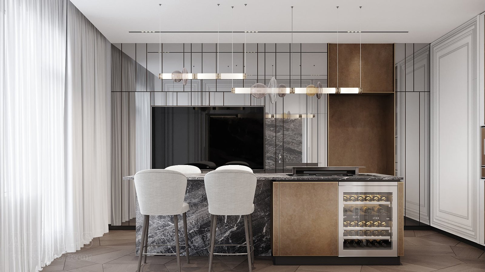 Tủ bếp đẹp GIA TRƯỜNG AN chuyên thi công tủ bếp đẹp