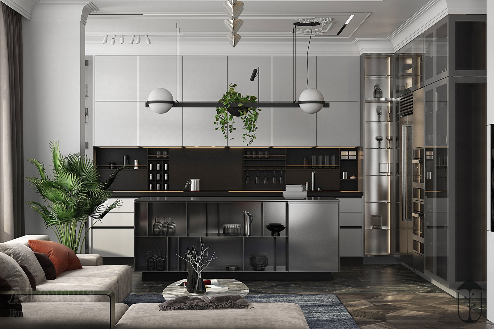 Tủ bếp đẹp GIA TRƯỜNG AN chuyên thi công tủ bếp đẹp