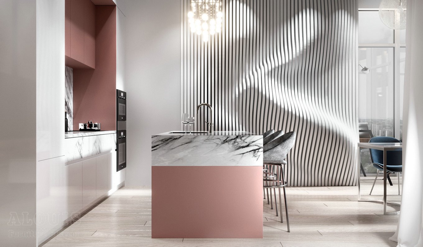 Tủ bếp đẹp GIA TRƯỜNG AN chuyên thi công tủ bếp đẹp