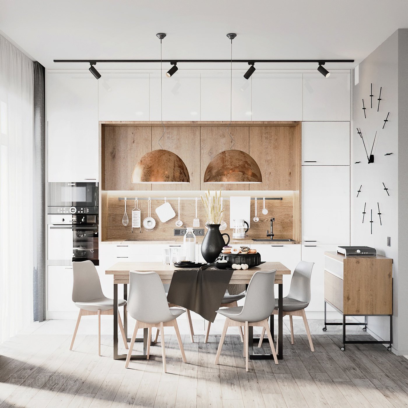 Tủ bếp đẹp GIA TRƯỜNG AN chuyên thi công tủ bếp đẹp