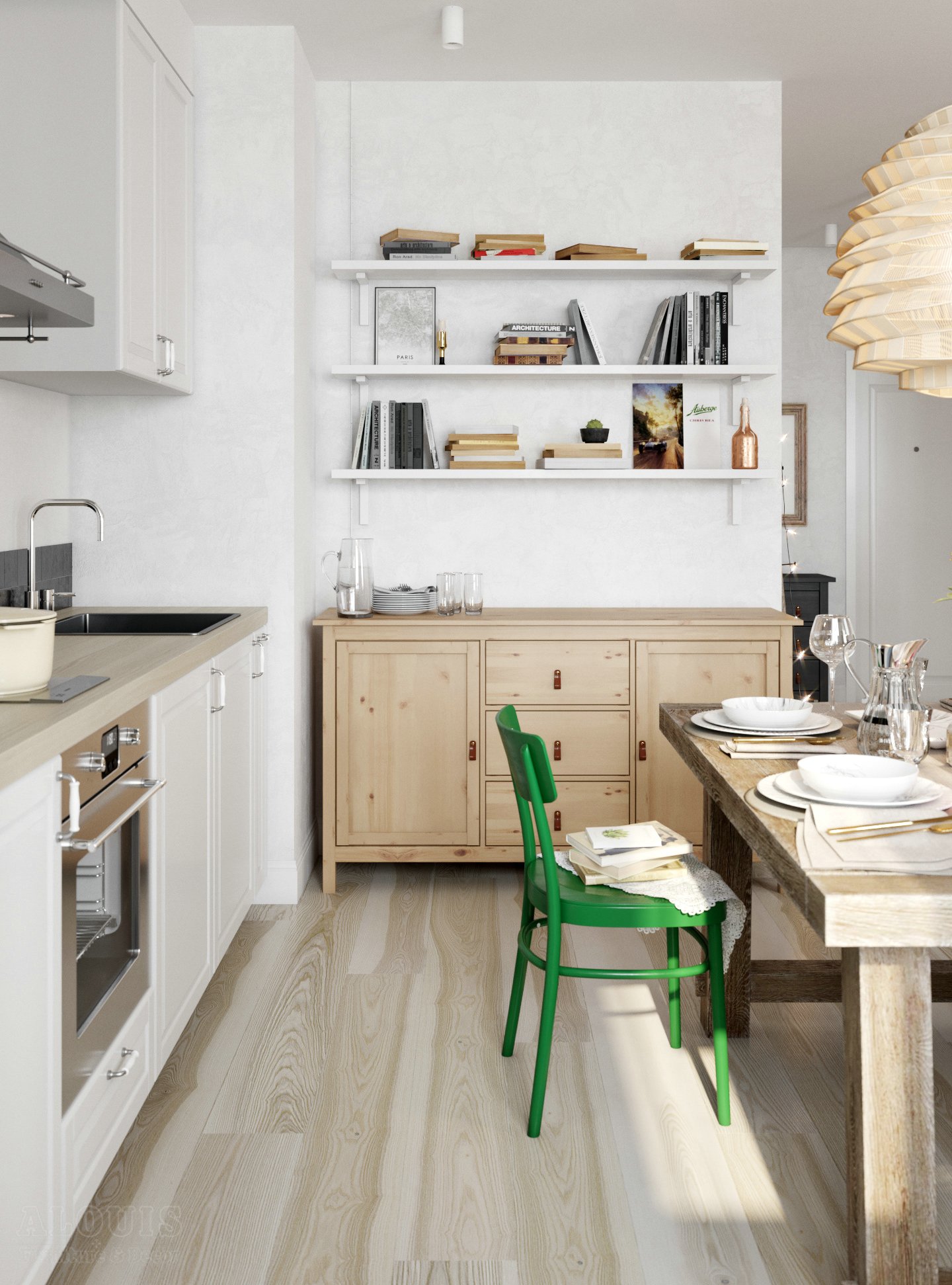 Tủ bếp đẹp GIA TRƯỜNG AN chuyên thi công tủ bếp đẹp