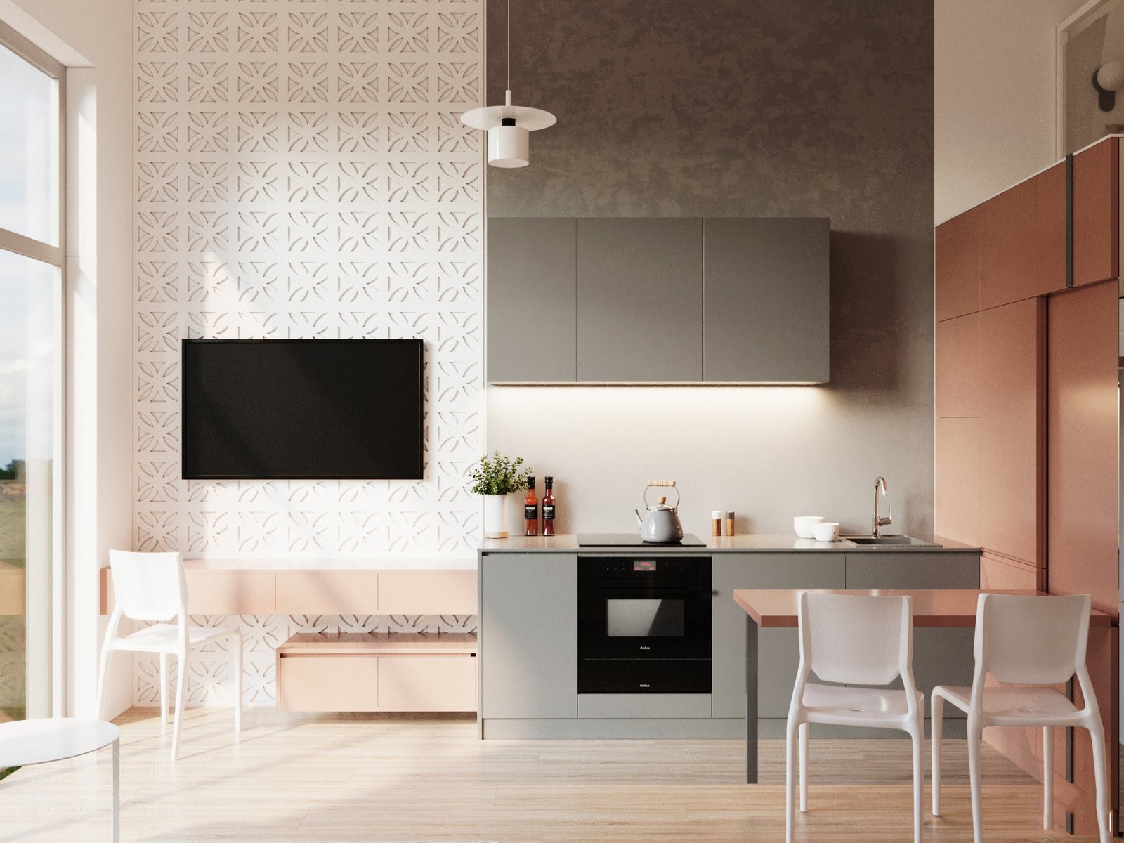 Tủ bếp đẹp GIA TRƯỜNG AN chuyên thi công tủ bếp đẹp