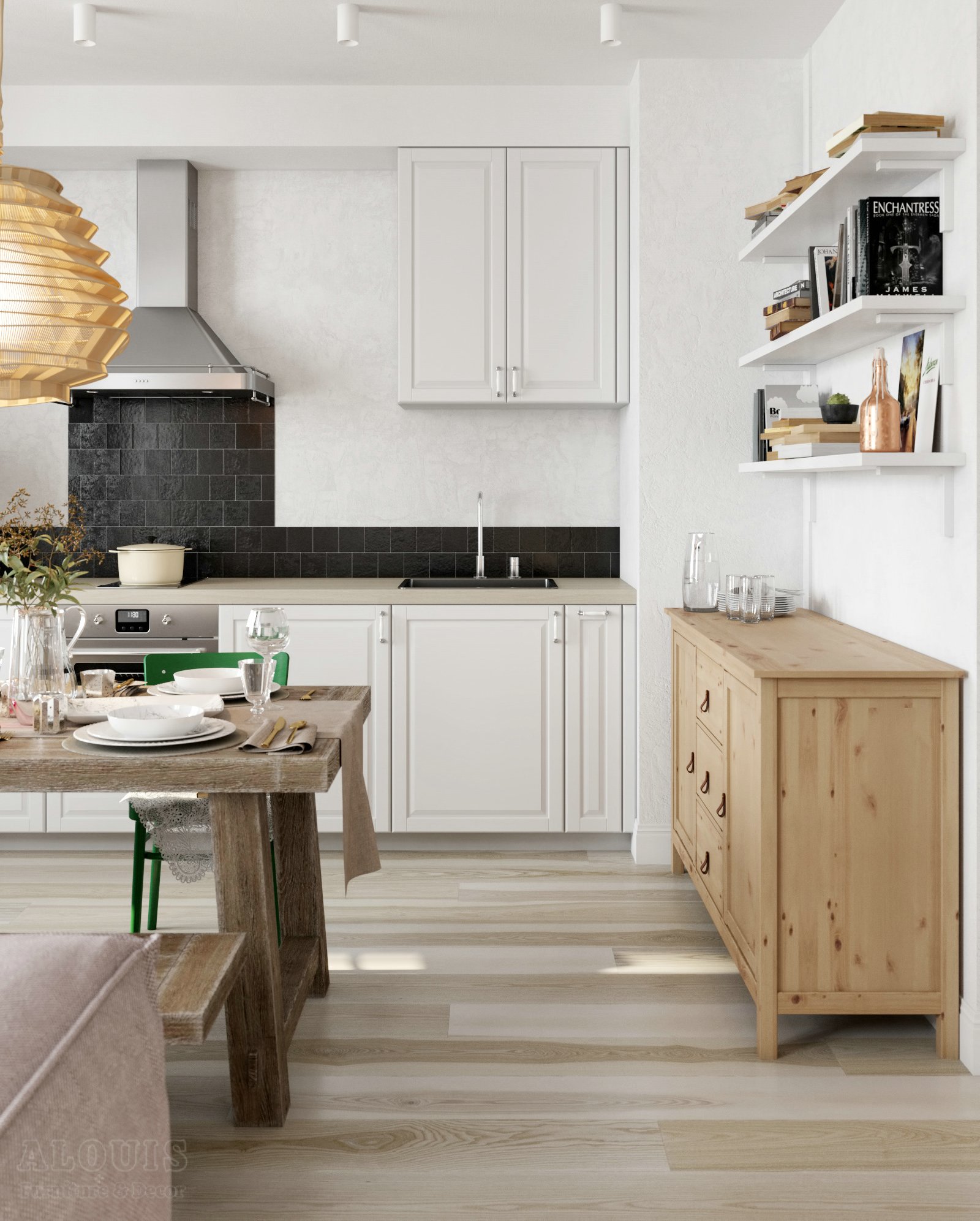 Tủ bếp đẹp GIA TRƯỜNG AN chuyên thi công tủ bếp đẹp