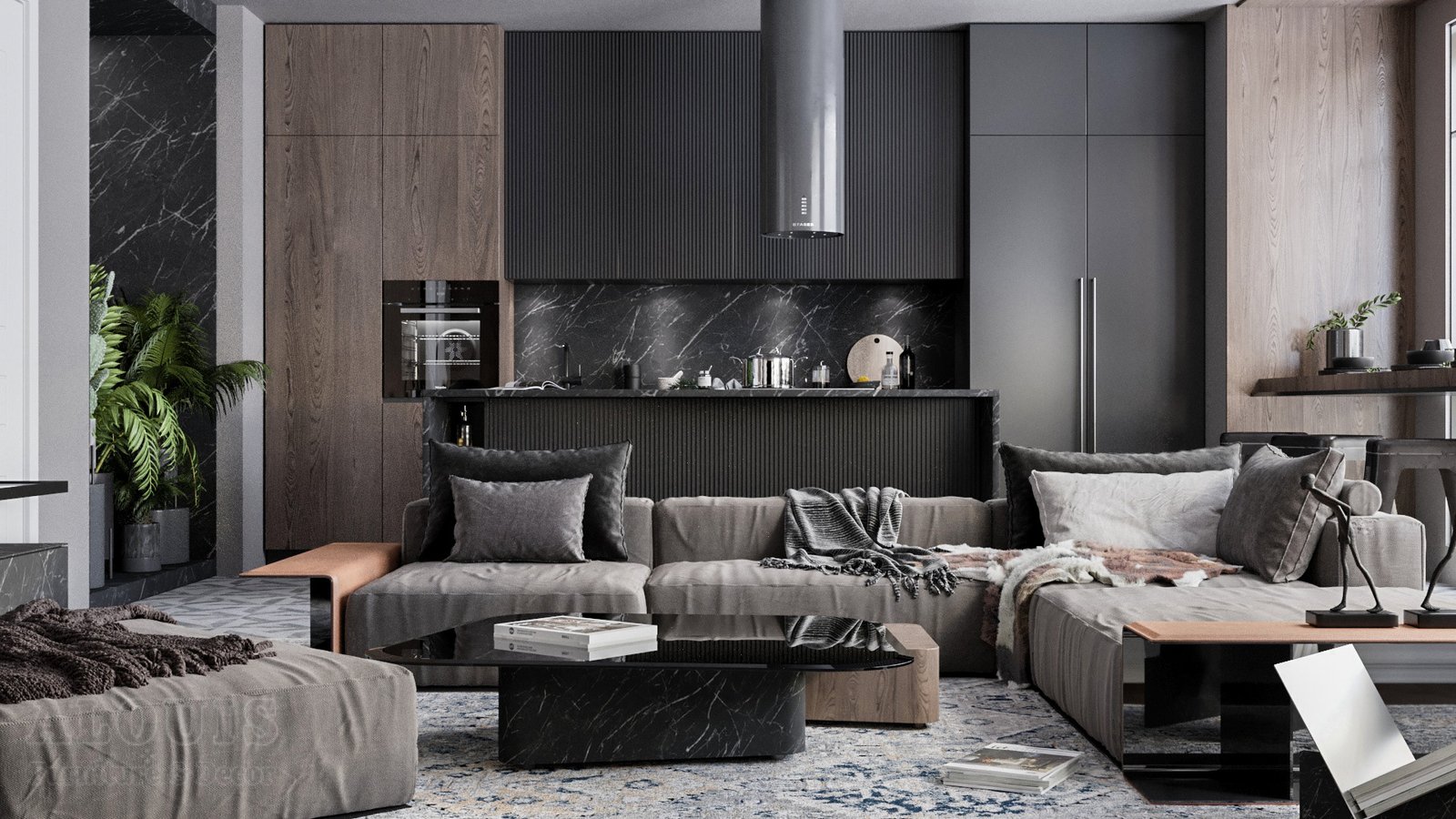 Tủ bếp đẹp GIA TRƯỜNG AN chuyên thi công tủ bếp đẹp