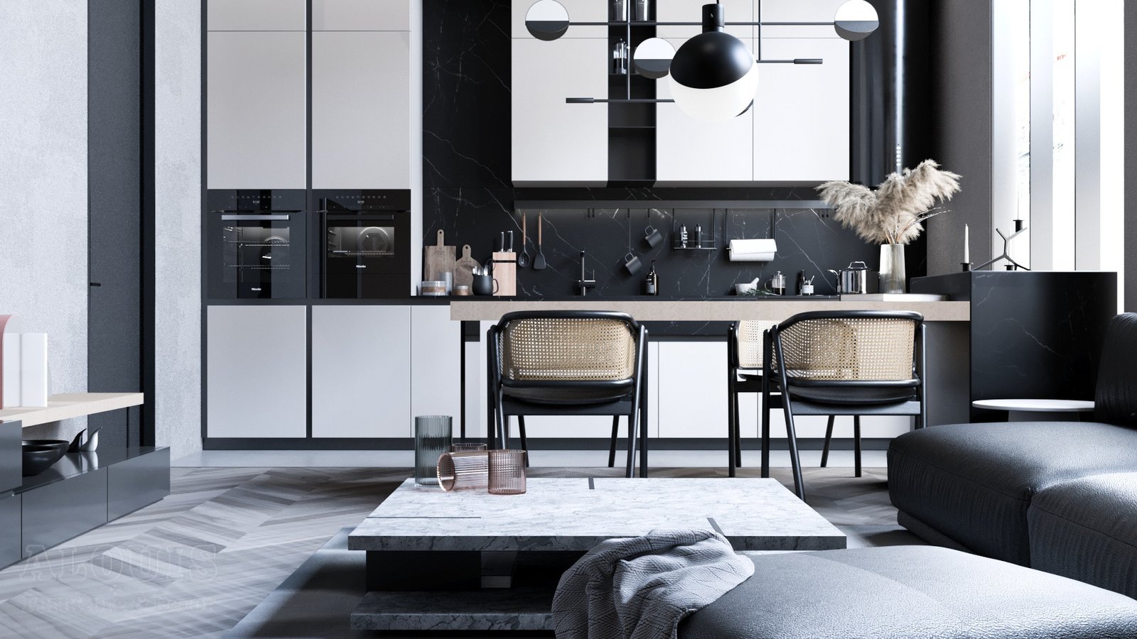 Tủ bếp đẹp GIA TRƯỜNG AN chuyên thi công tủ bếp đẹp