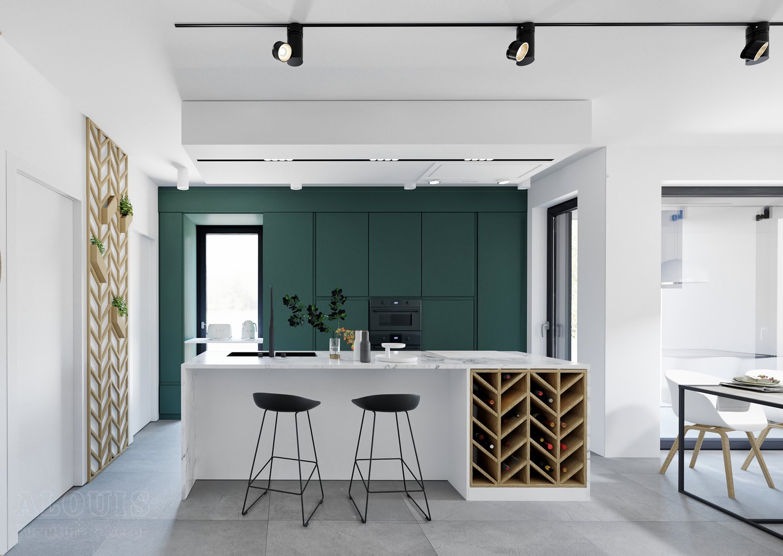 Tủ bếp đẹp GIA TRƯỜNG AN chuyên thi công tủ bếp đẹp