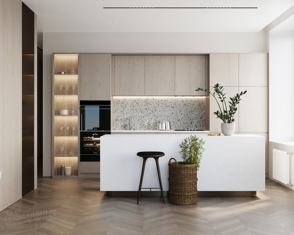 Tủ bếp đẹp GIA TRƯỜNG AN chuyên thi công tủ bếp đẹp